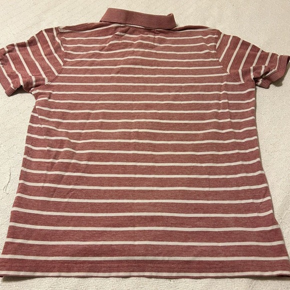 Banana Republic Shirt Mens XL Red Striped Polo Golf Outdoors Casual Classiccore - Picture 13 of 15